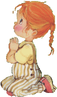Girl praying