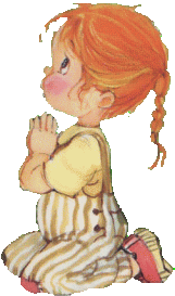 Girl praying